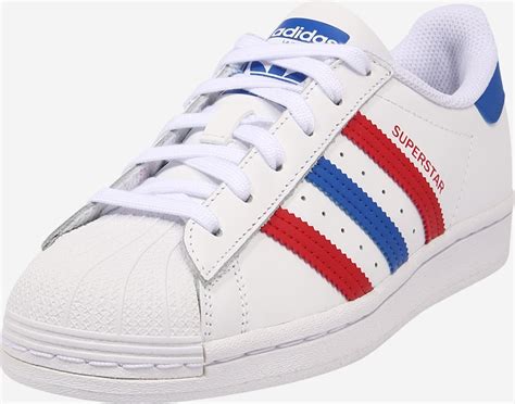 adidas rot blaue streifen|Adidas superstar kaufen.